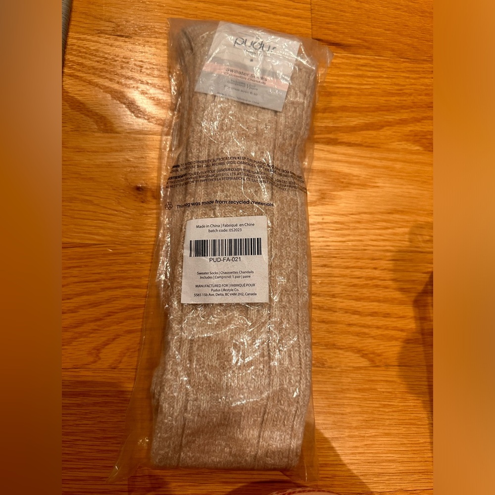 Sweater Socks over the knee Pudus New
